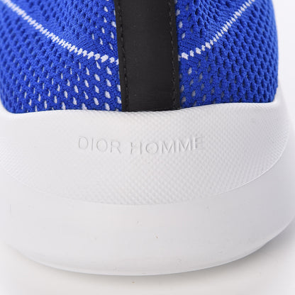 Christian Dior Technical Canvas Fusion High Top Sneakers 44 Blue 7 of 11