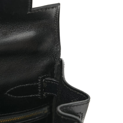 Hermes Box Kelly Retourne 28 Black 11 of 13
