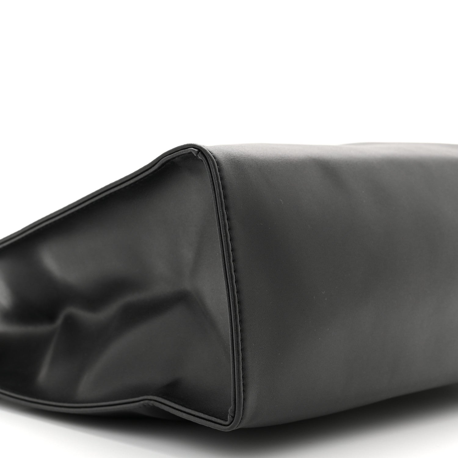 Telfar Vegan Leather Medium Shopping Bag Black 9 of 10