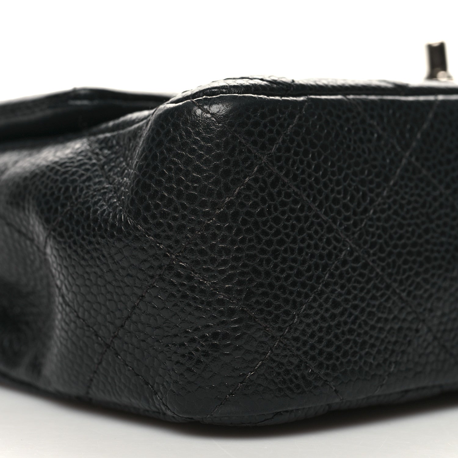 Chanel Caviar Quilted Mini Rectangular Flap Black 9 of 10