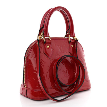 Louis Vuitton Vernis Alma BB Rose Indien 3 of 14