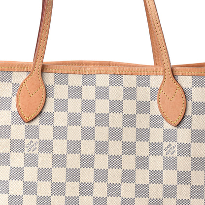 Louis Vuitton Damier Azur Neo Neverfull GM Rose Ballerine 13 of 13