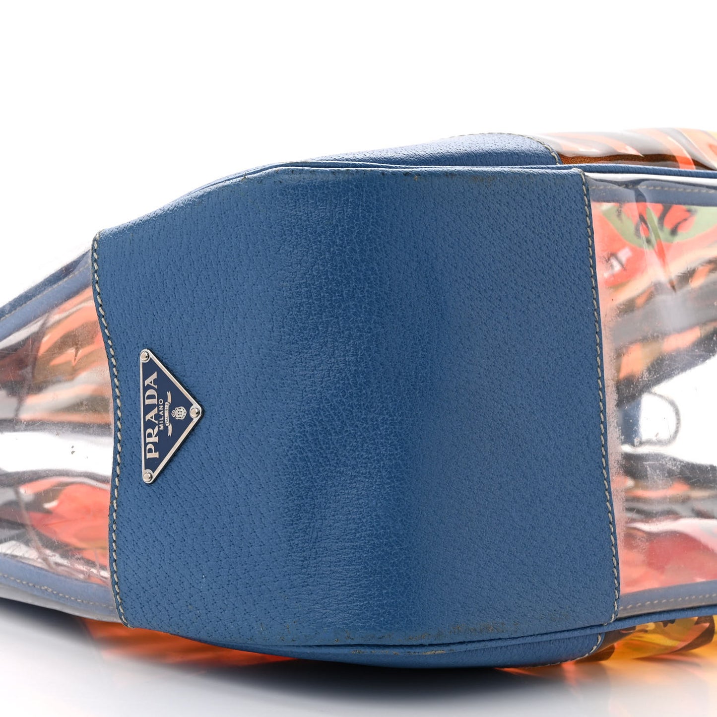 Vinyl Calfskin Tote Multicolor