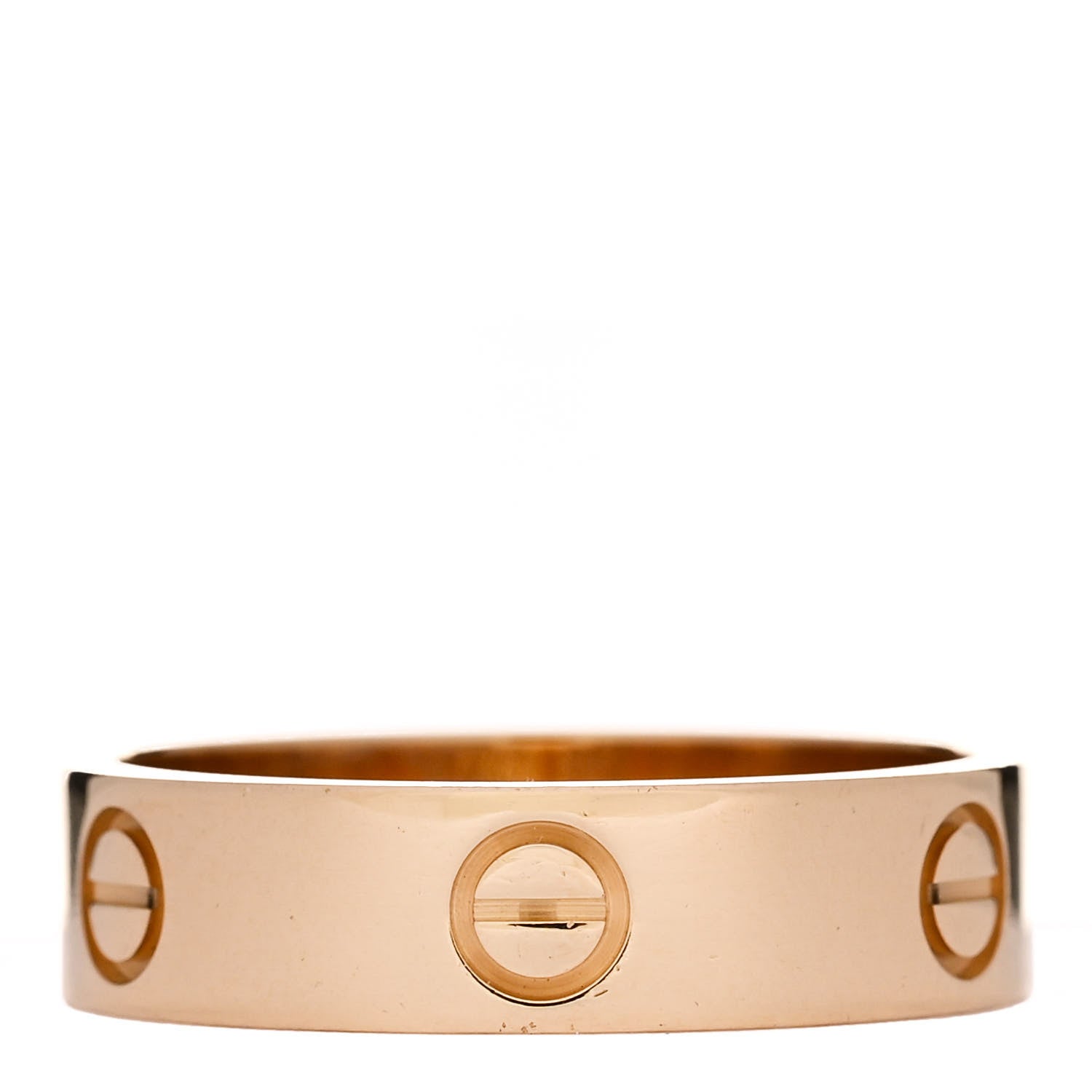 Cartier 18K Yellow Gold 5.5mm LOVE Ring 61 9.5 3 of 6