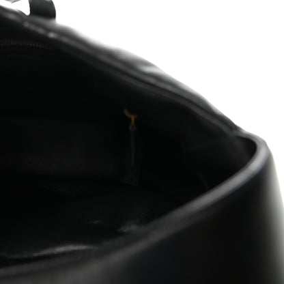 Saint Laurent Padded Lambskin Small Le 5 A 7 Supple Hobo Black 5 of 9