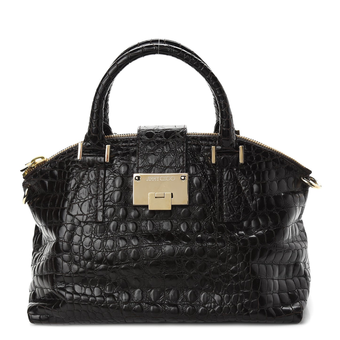 Calfskin Crocodile Embossed Bag