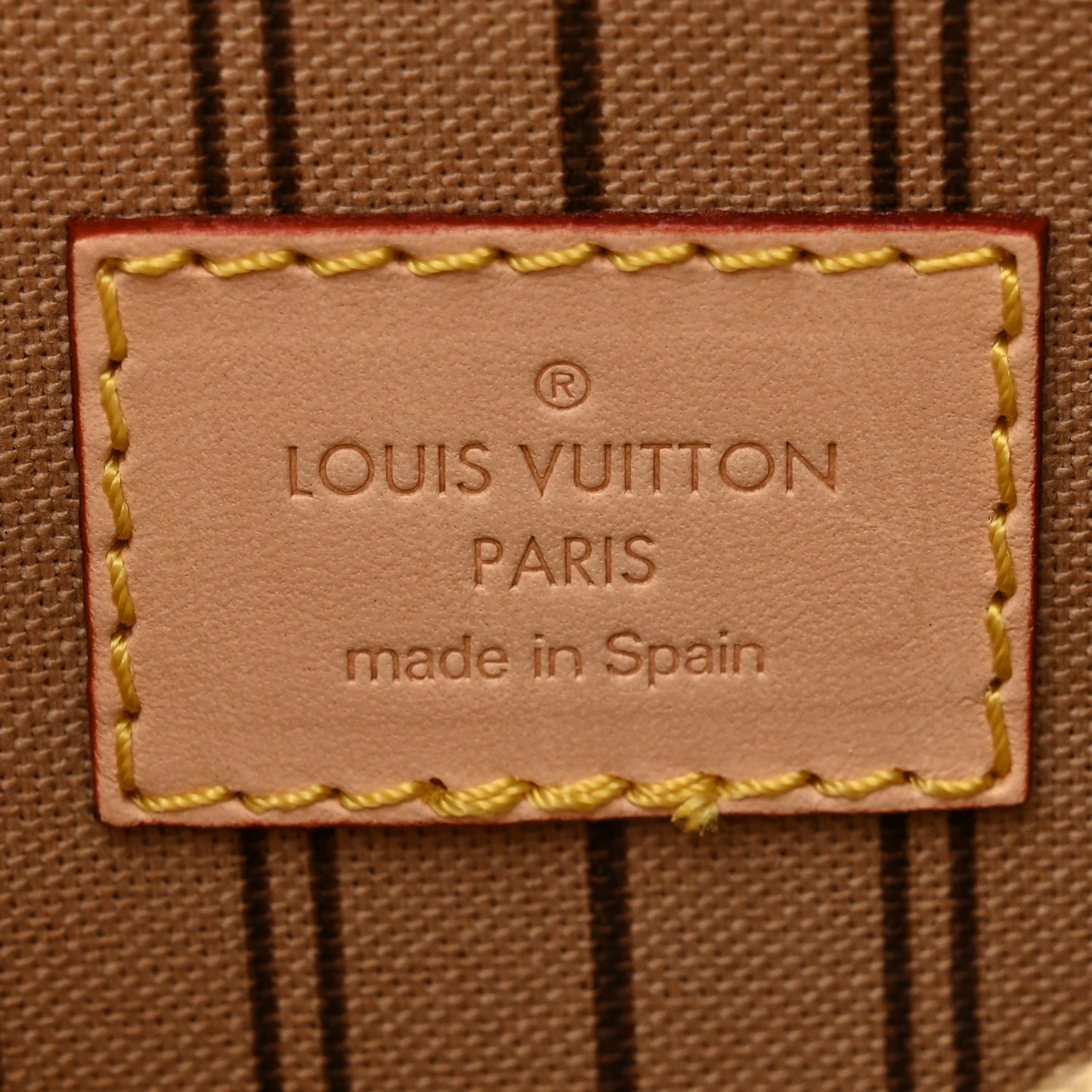 LOUIS VUITTON Monogram Neverfull MM GM Pochette