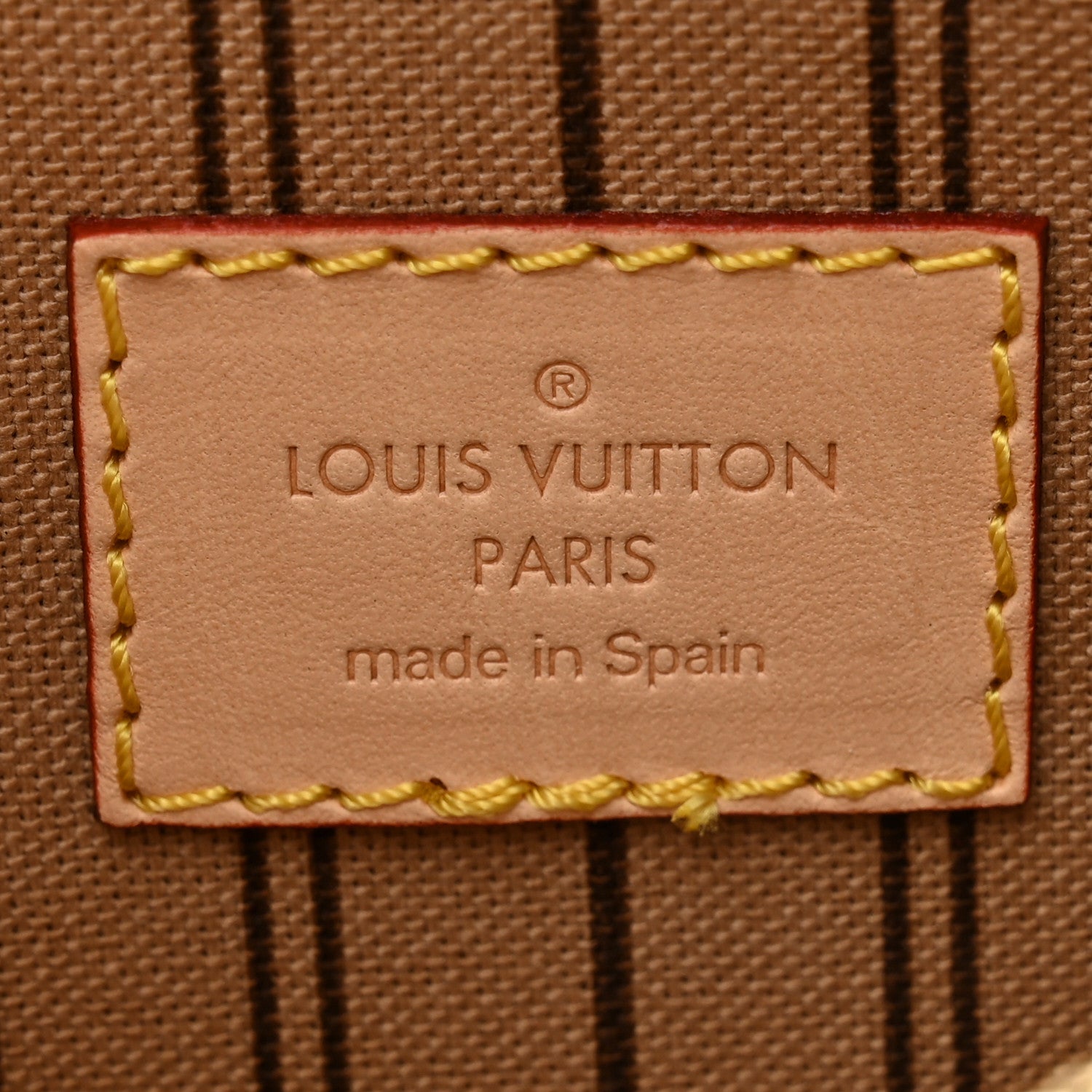 Louis Vuitton LOUIS VUITTON Monogram Neverfull MM GM Pochette 6 of 6