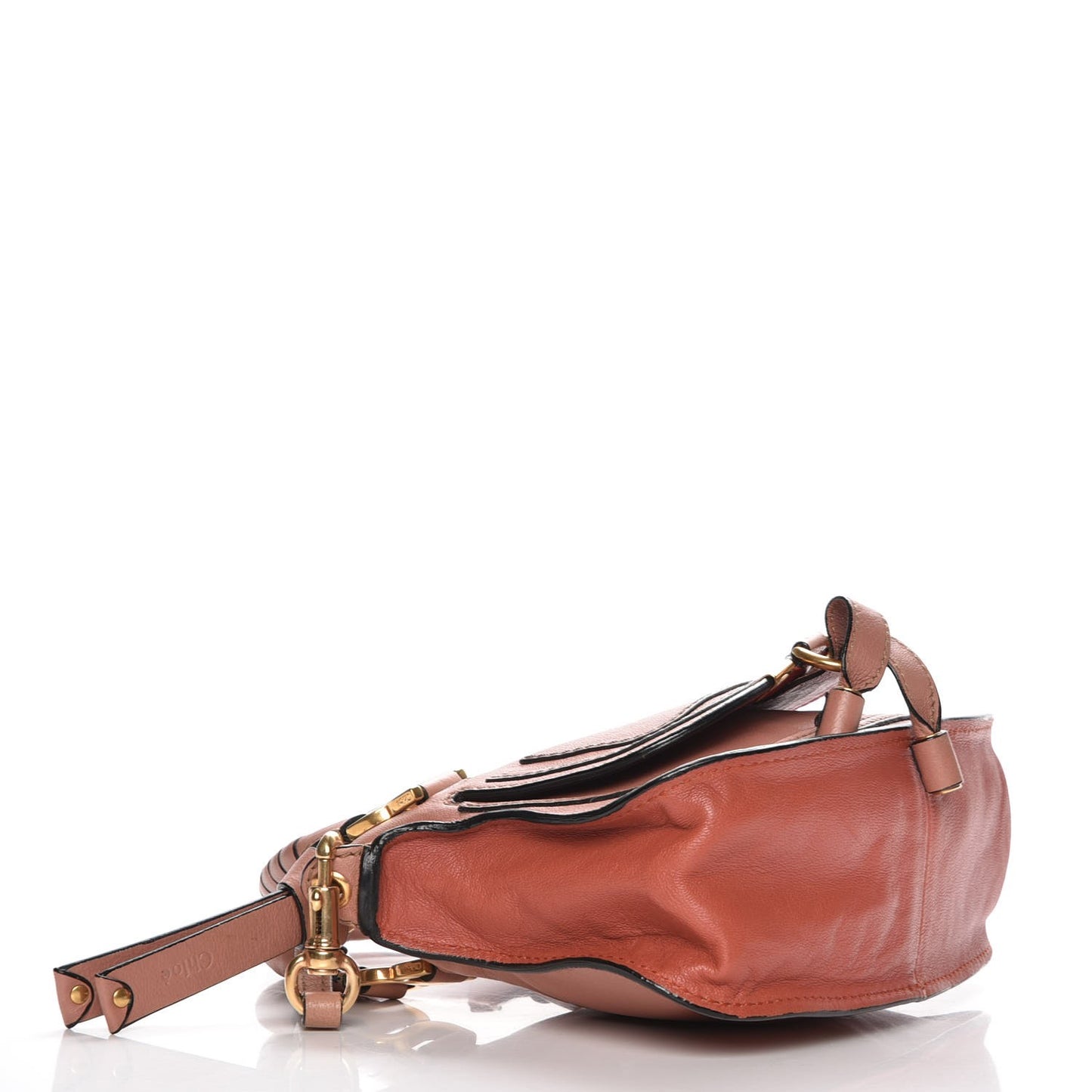 Calfskin Mini Marcie Satchel Waterlily