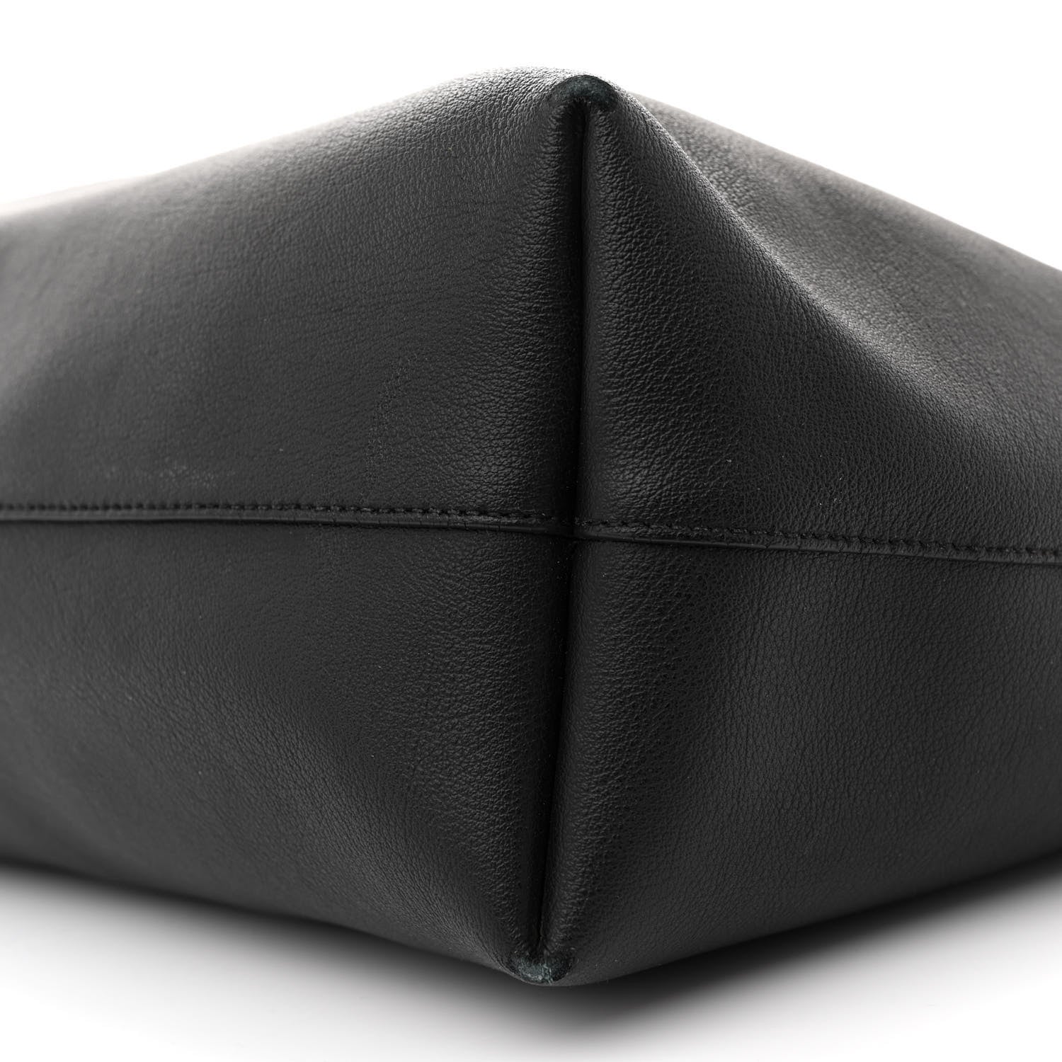 Saint Laurent Calfskin Large Shopping Tote Black 10 of 18