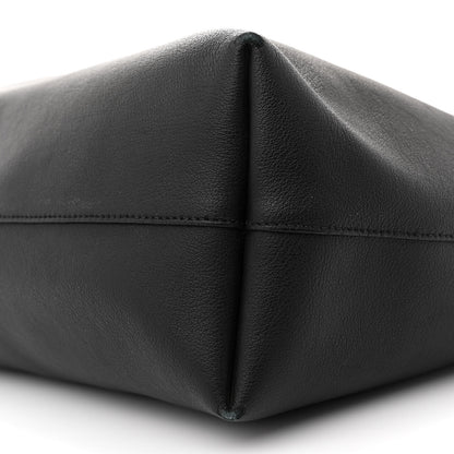 Saint Laurent Calfskin Large Shopping Tote Black 10 of 18