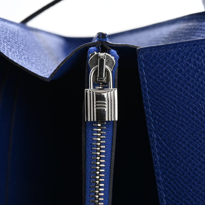 Hermes Epsom Kelly Longue Wallet Bleu Electrique 11 of 17