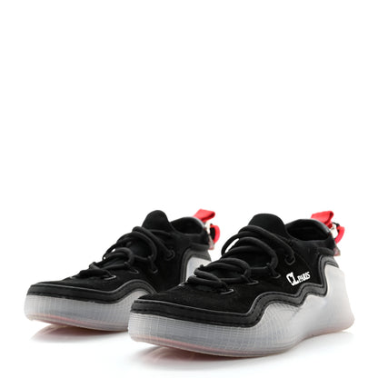 Christian Louboutin Suede Arpoador Donna Sneakers 38 Black 3 of 10