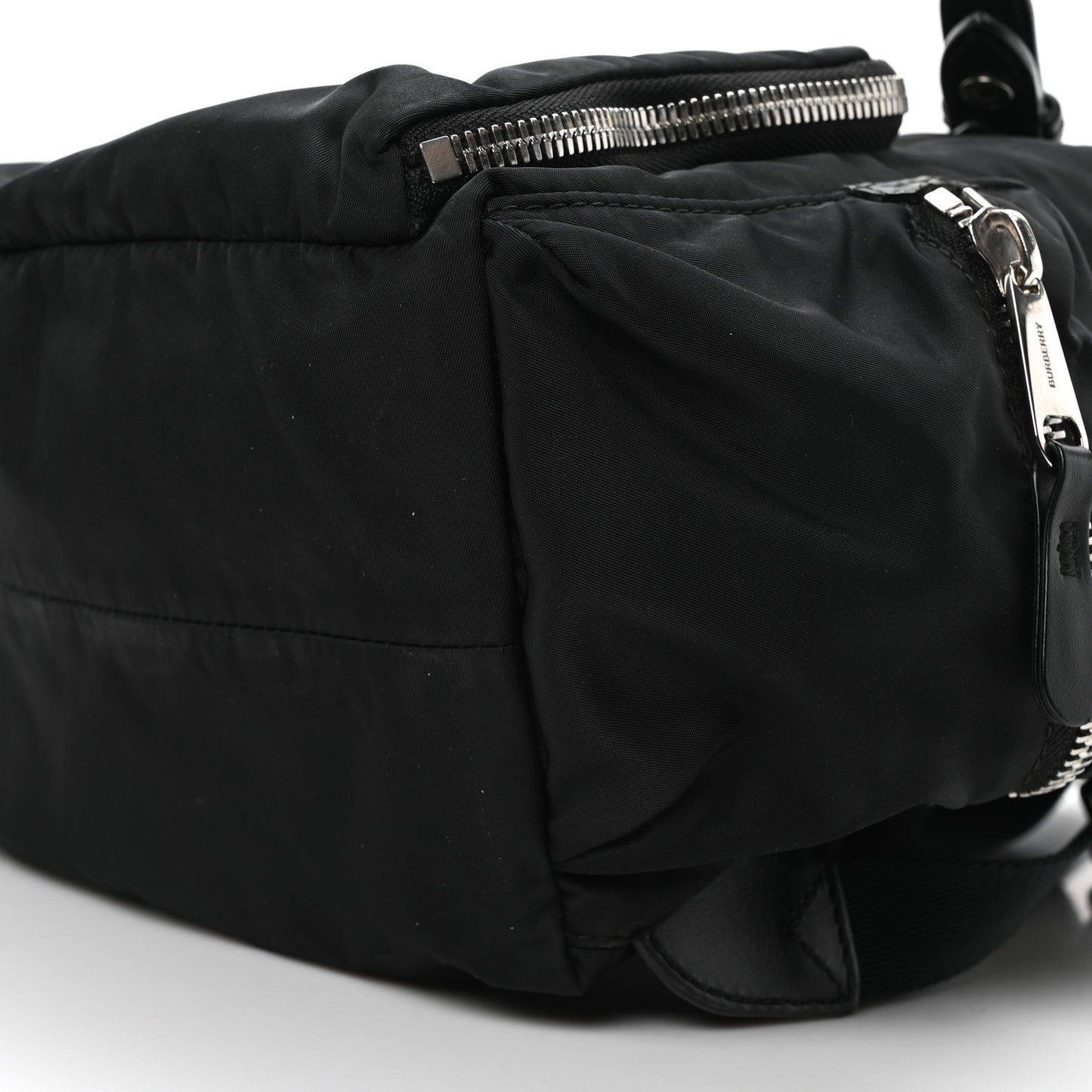 Nylon Logo Print Small Rucksack Backpack