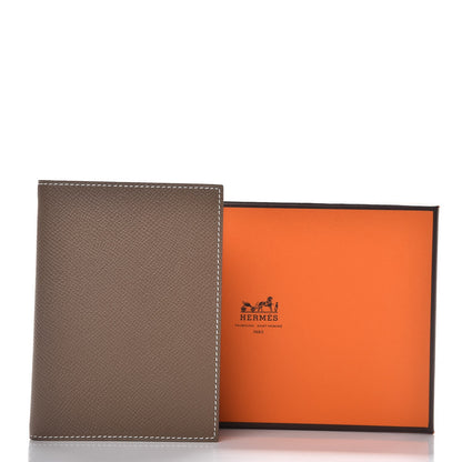 Hermes Epsom Mini Globe Trotter Agenda Cover Etoupe 8 of 9