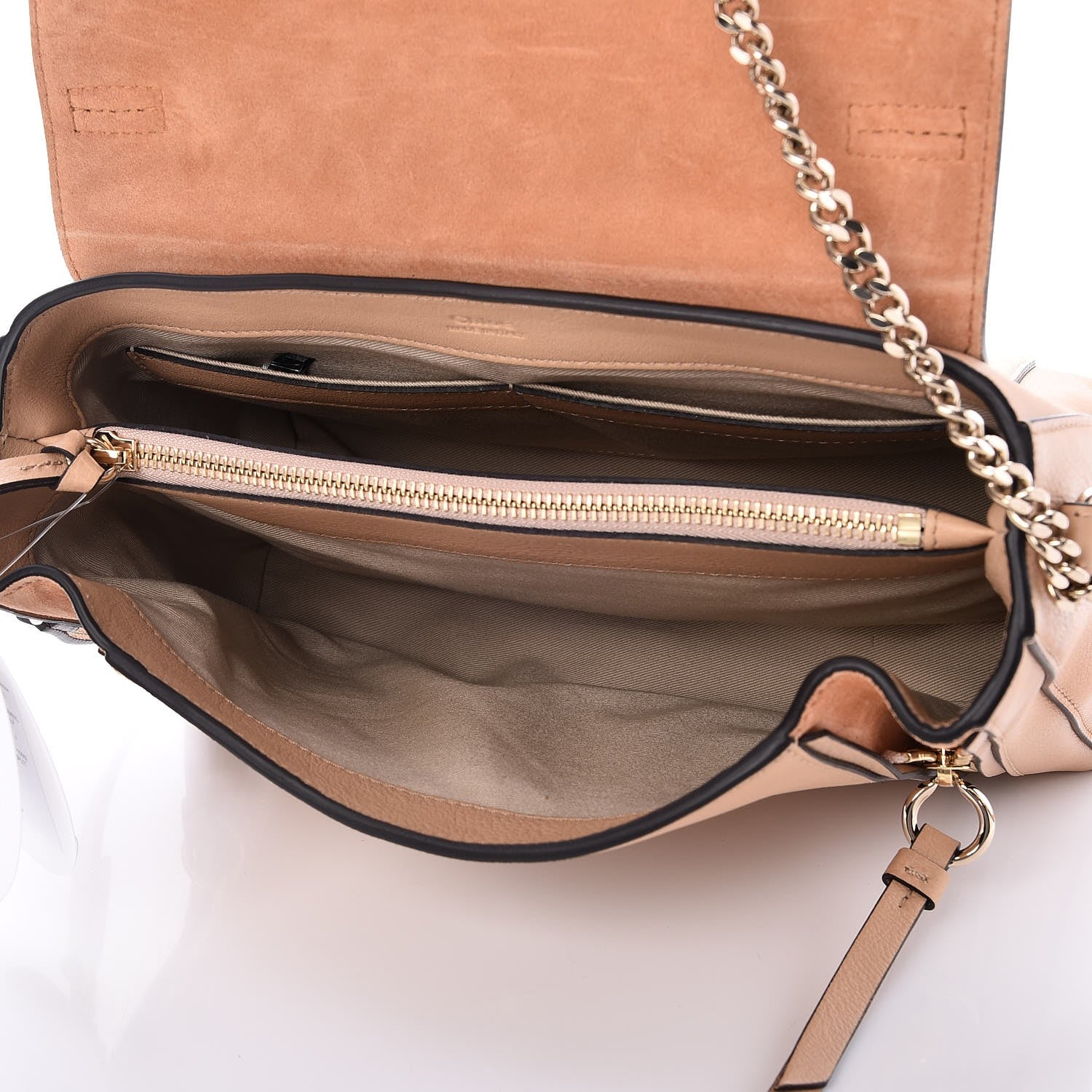 Chloe Calfskin Small Faye Day Shoulder Bag Blush Nude 5 of 7