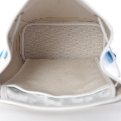 Goyard Goyardine Calfskin Mini Alpin Backpack White 5 of 9