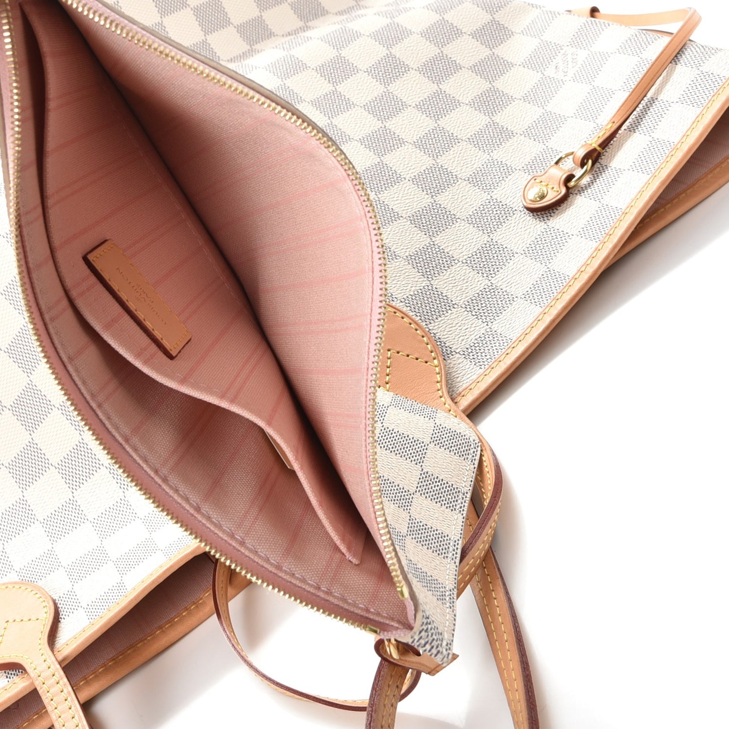 Damier Azur Neo Neverfull GM Rose Ballerine