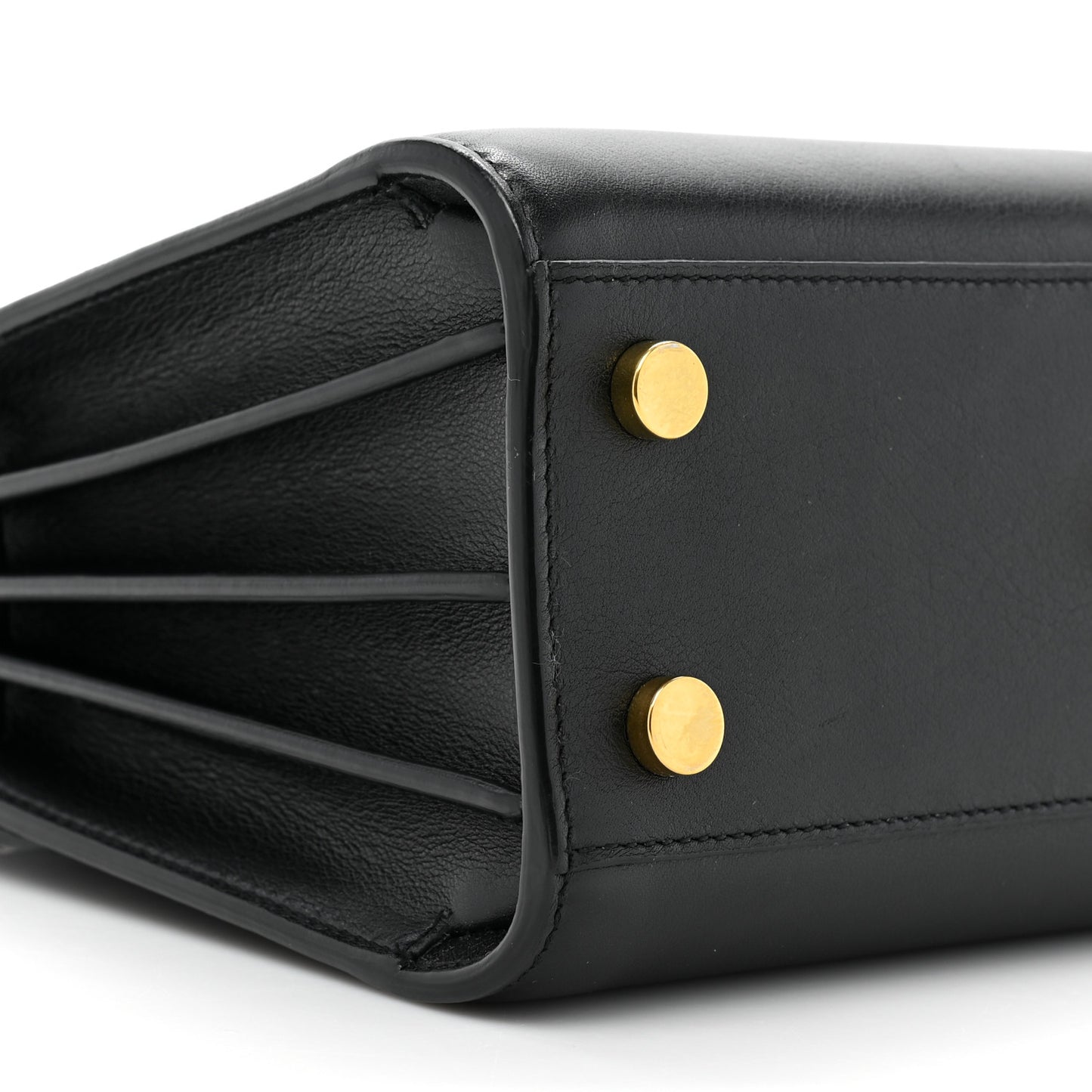 Calfskin Nano Sac De Jour Black