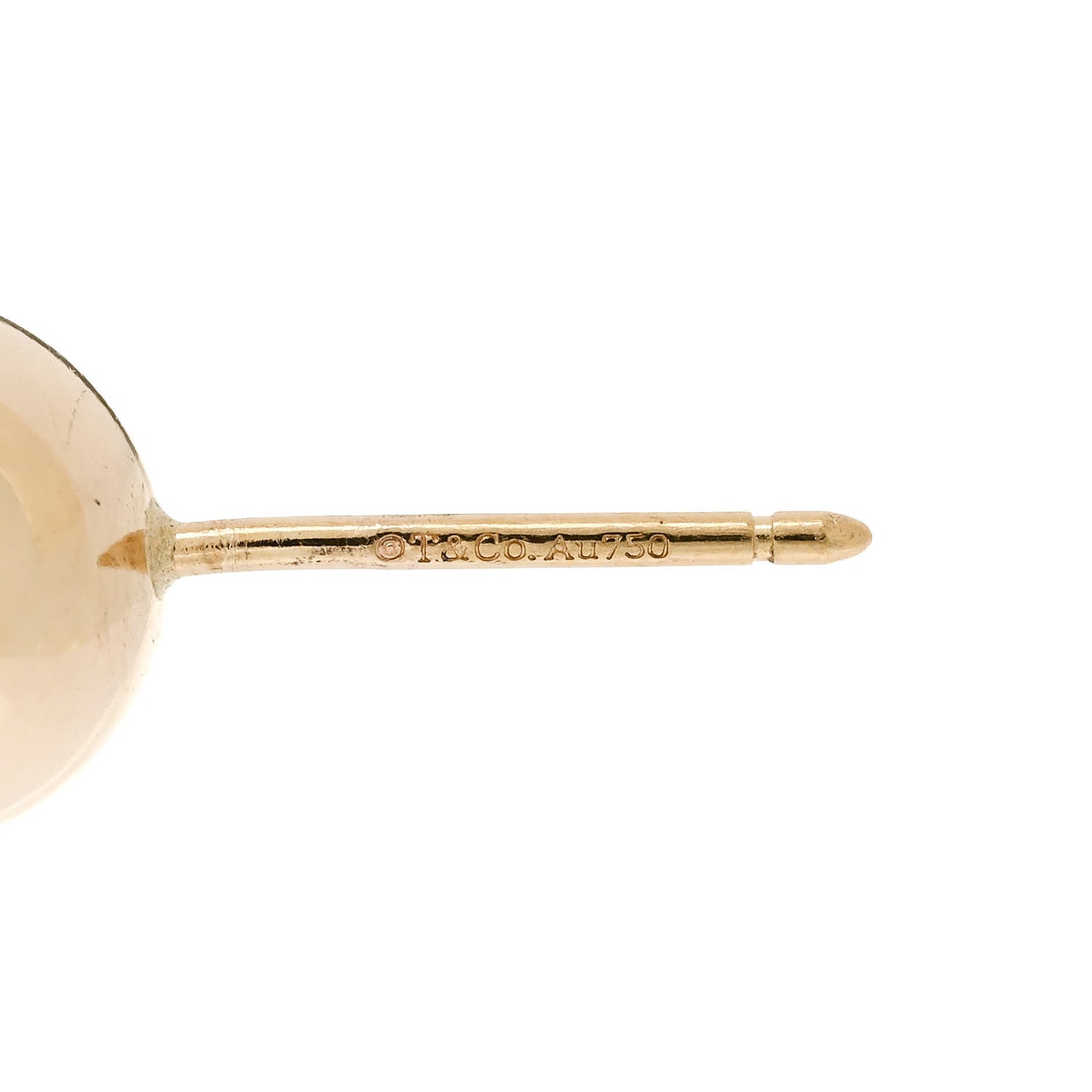 18K Yellow Gold 8mm Hardwear Ball Earrings
