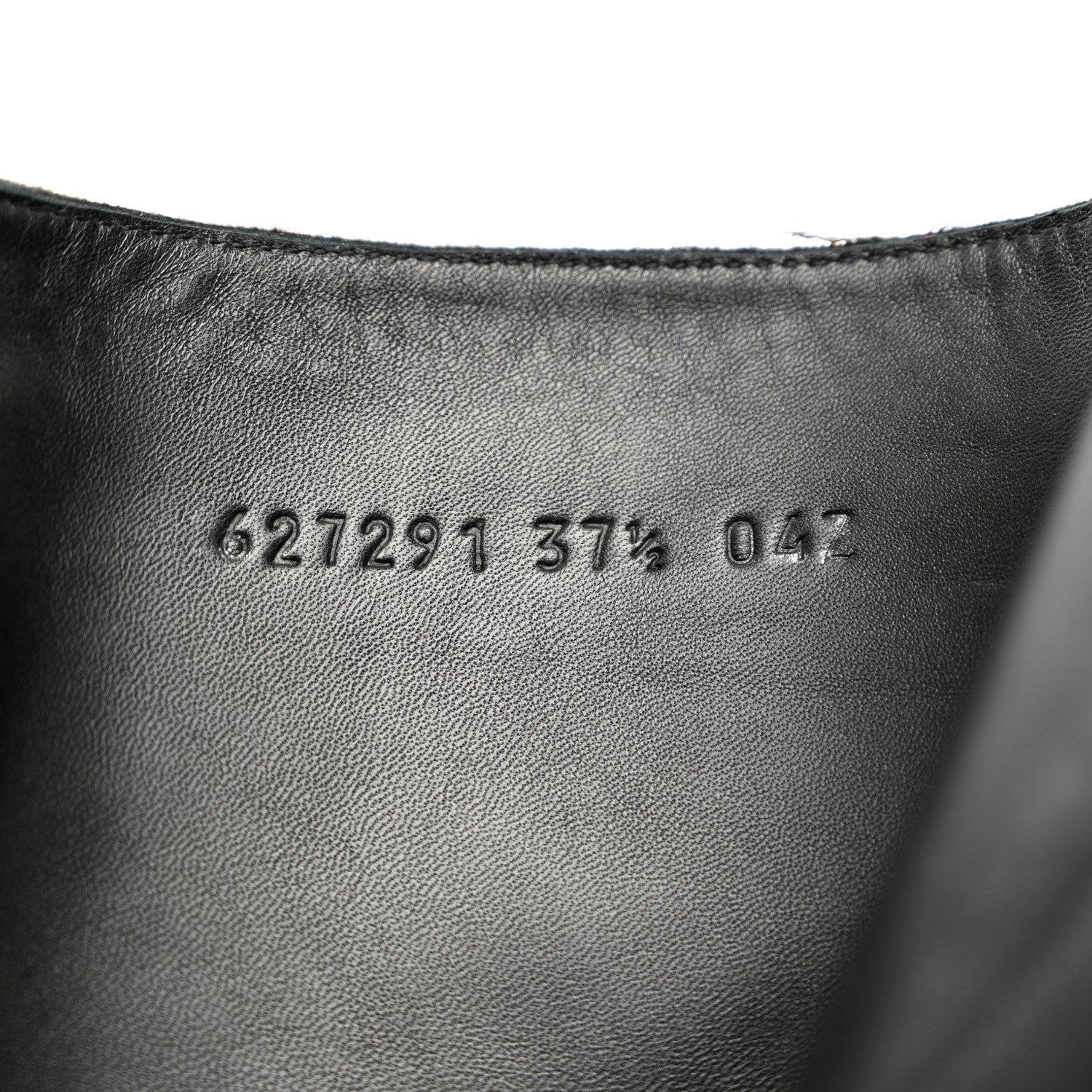 Gucci Cordovan Lux Dionysus Hunder Boots 37.5 Black 6 of 11