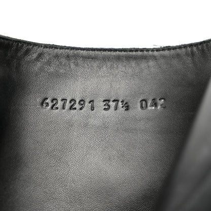 Gucci Cordovan Lux Dionysus Hunder Boots 37.5 Black 6 of 11