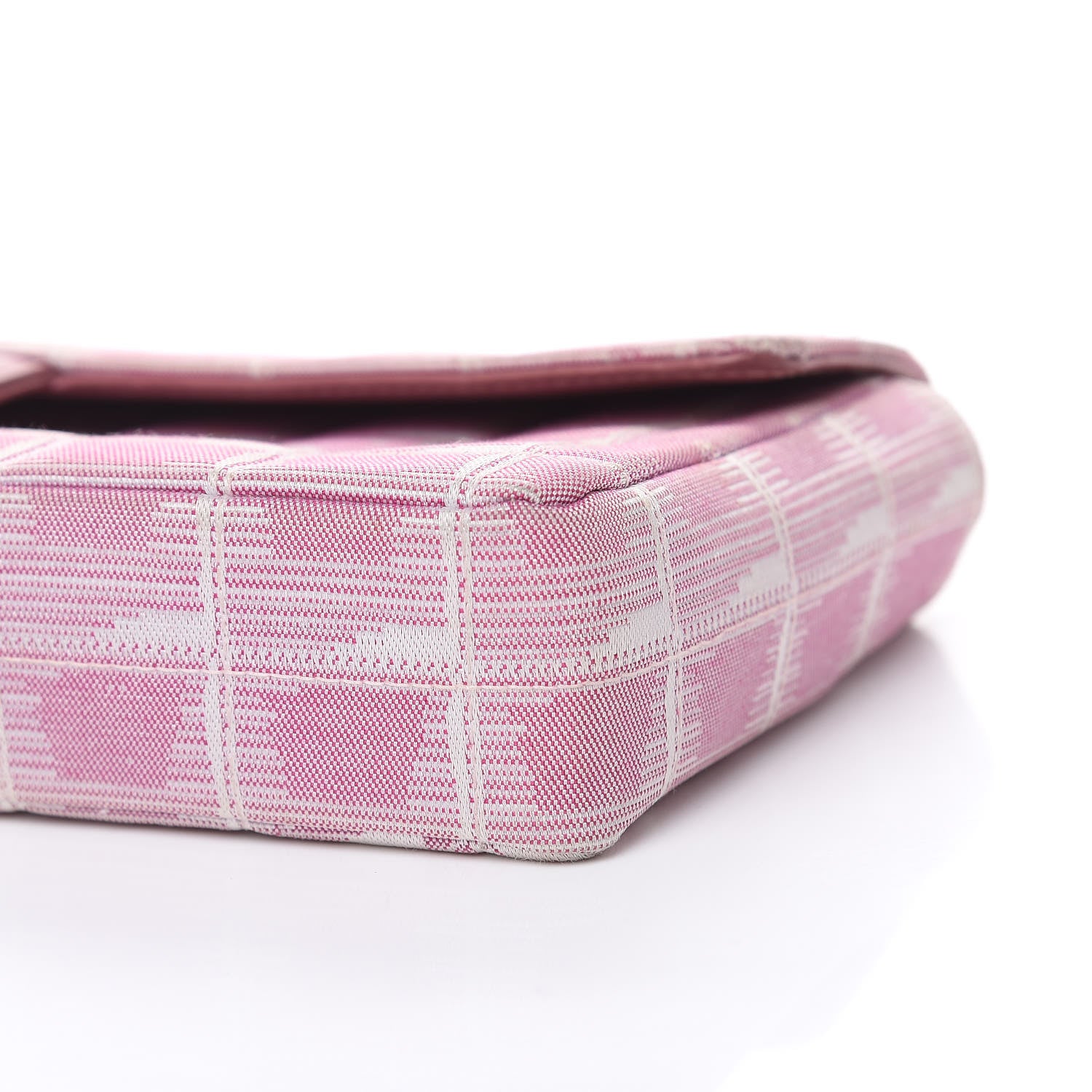 Chanel Nylon Travel East West Flap Pink 10 of 18
