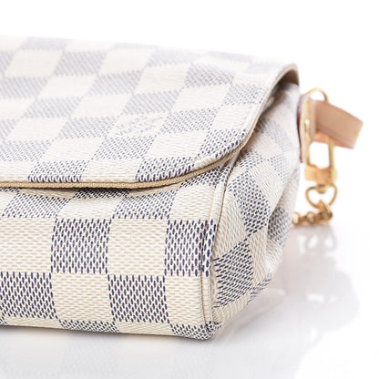 Louis Vuitton Damier Azur Favorite MM 6 of 10