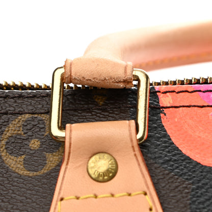 Louis Vuitton Monogram Roses Speedy 30 11 of 11