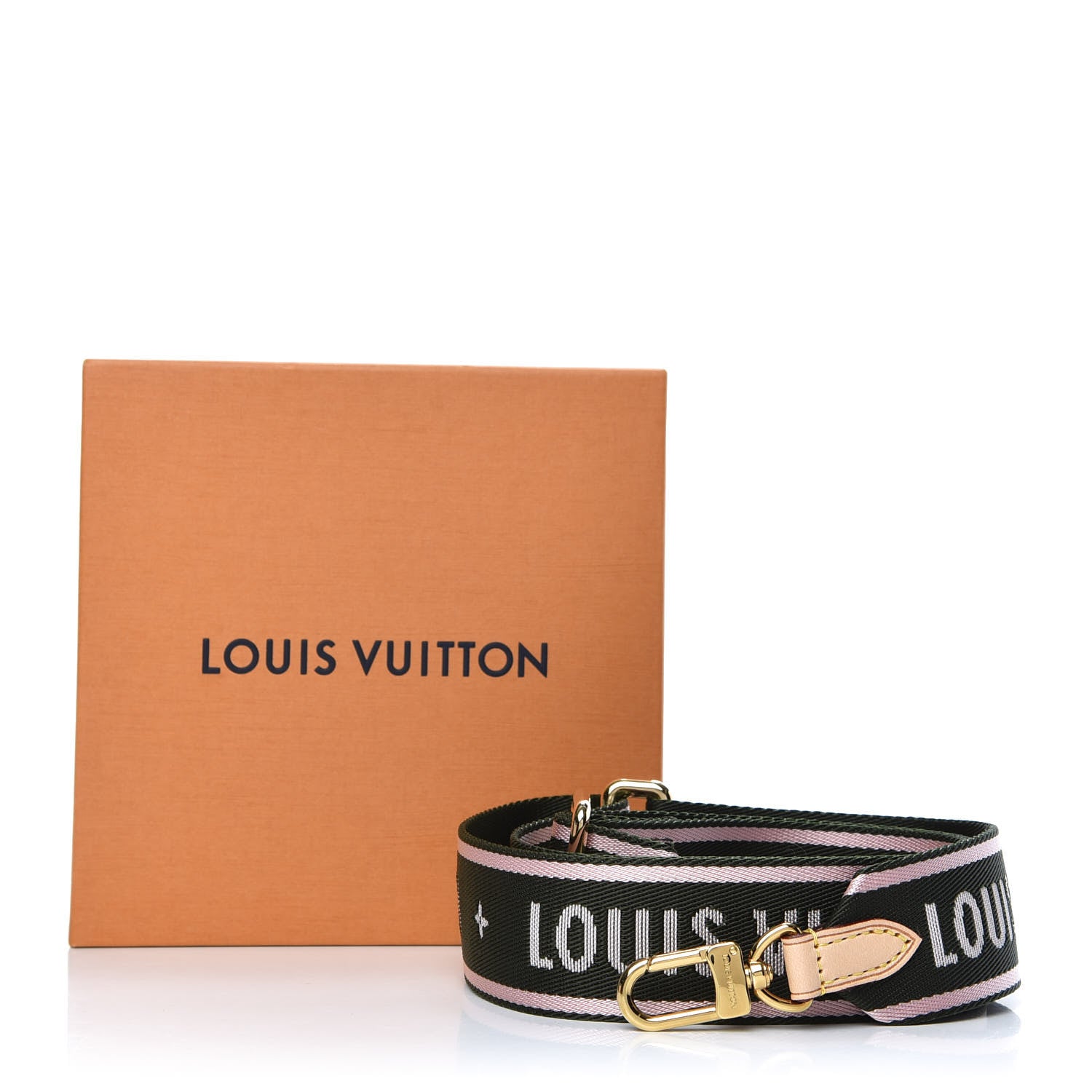 Louis Vuitton Nylon Bandouliere Shoulder Strap Kaki 5 of 5