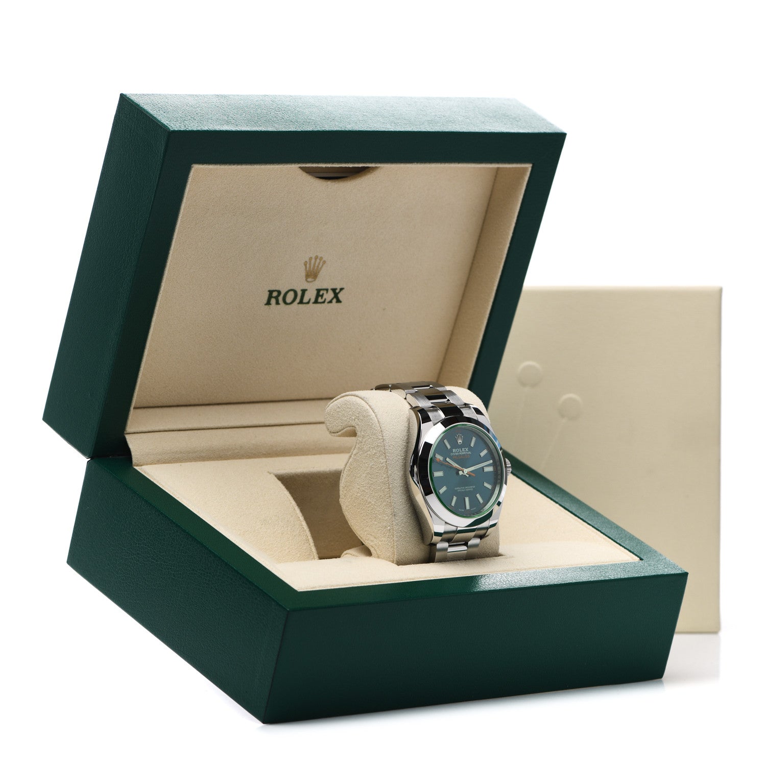 Rolex Stainless Steel 40mm Oyster Perpetual Milgauss Watch Z-Blue 116400GV 5 of 5