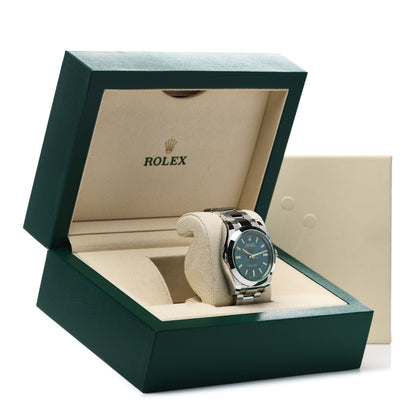 Rolex Stainless Steel 40mm Oyster Perpetual Milgauss Watch Z-Blue 116400GV 5 of 5