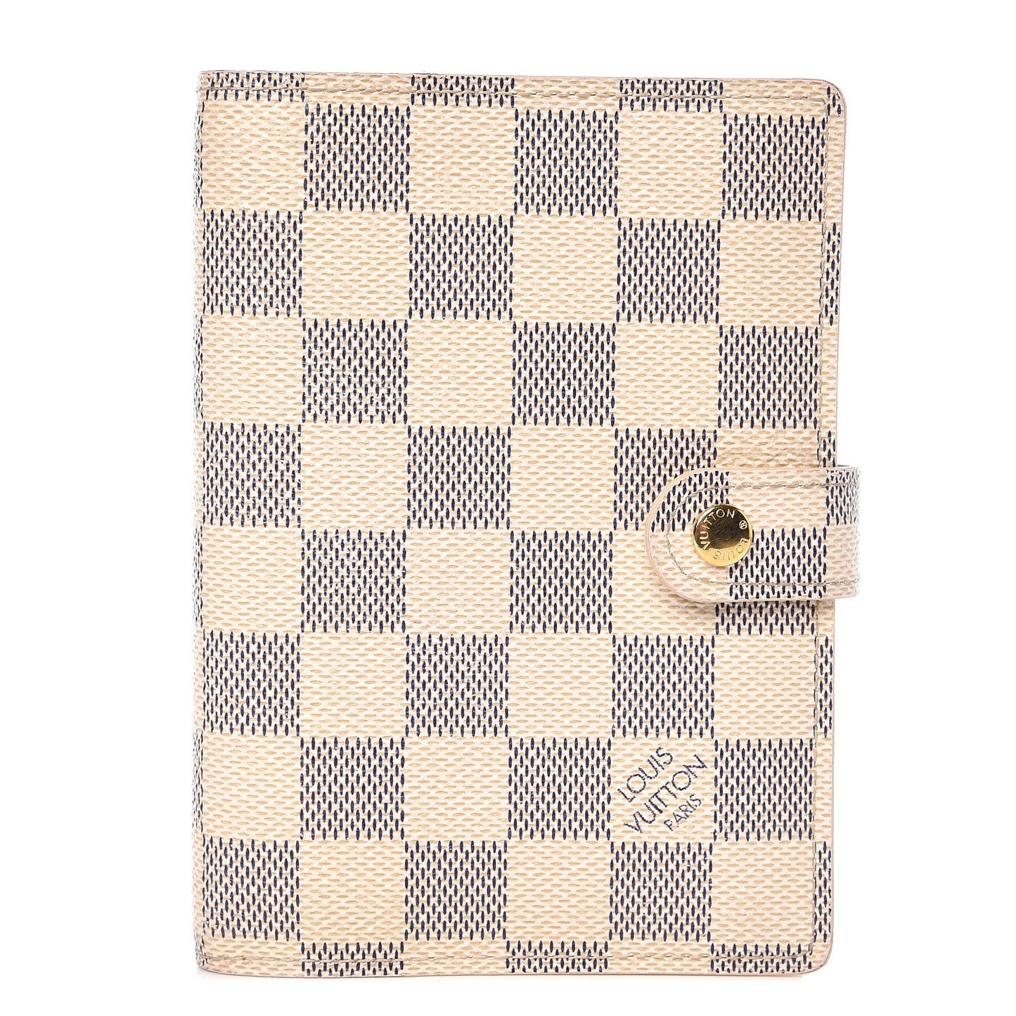 Damier Azur Small Ring Agenda Cover