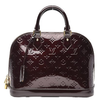 Louis Vuitton Vernis Alma PM Amarante 1 of 12