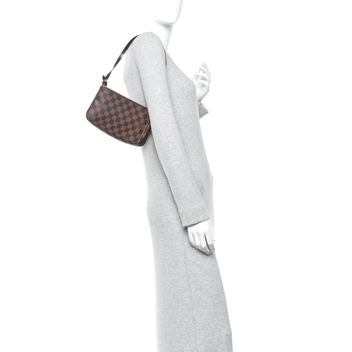 Louis Vuitton Damier Ebene Pochette Accessories NM 2 of 9
