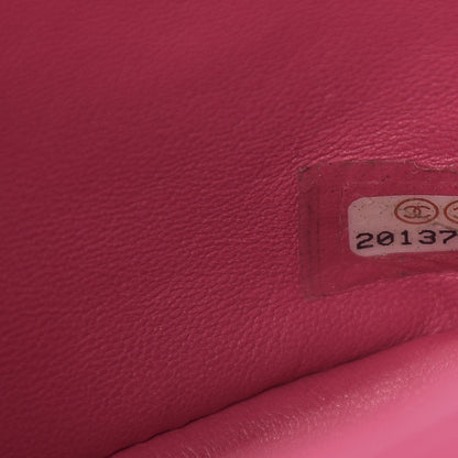 Chanel Galuchat Stingray Small Boy Flap Pink 7 of 10
