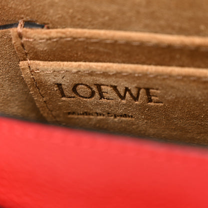 Loewe Grained Calfskin Mini Gate Crossbody Bag Scarlet Burnt Red 6 of 10