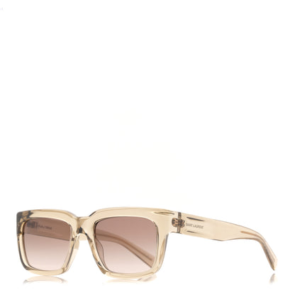 Saint Laurent Transparent Acetate Sunglasses SL 615 1 of 8
