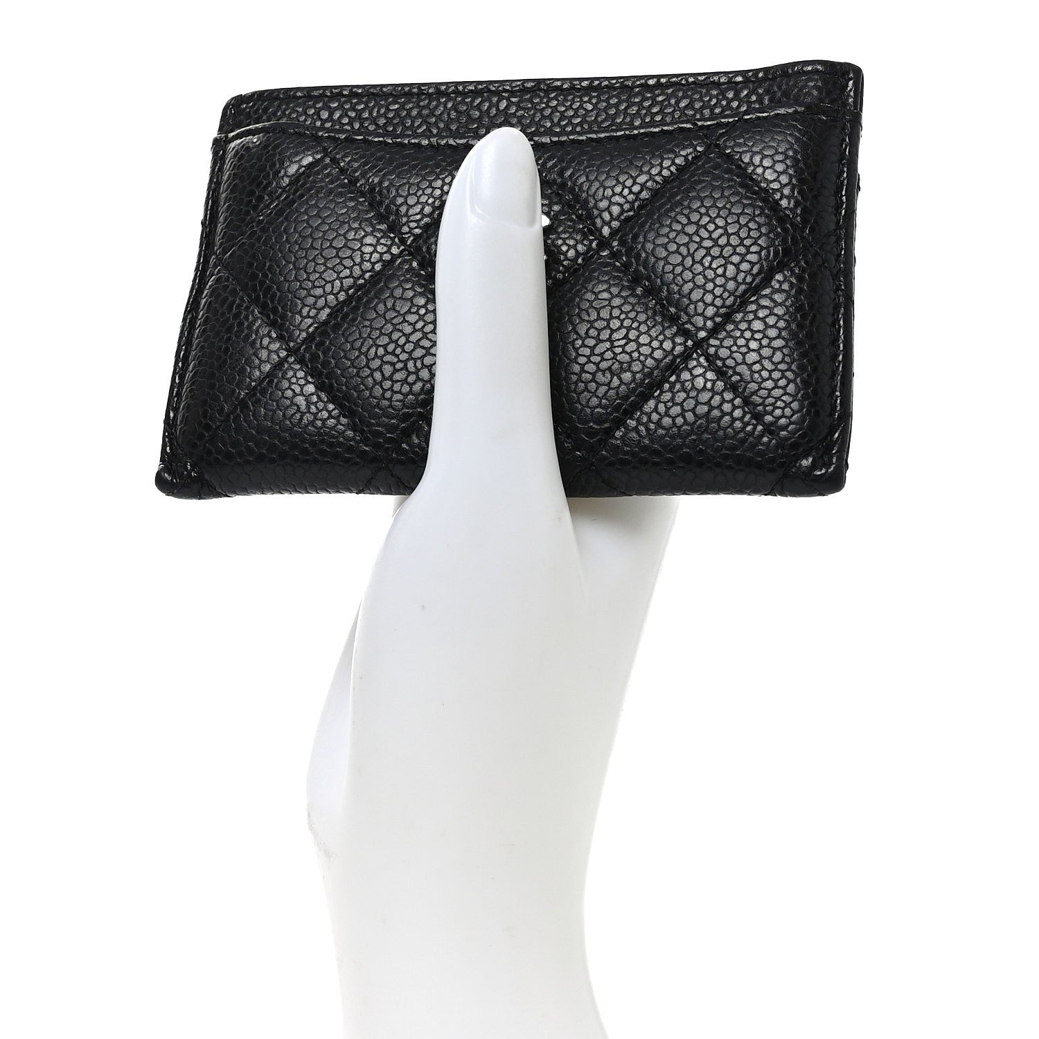 Chanel Caviar Quilted Card Holder Black 2 of 7