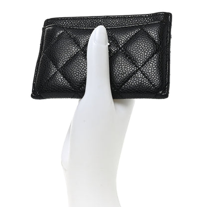 Chanel Caviar Quilted Card Holder Black 2 of 7