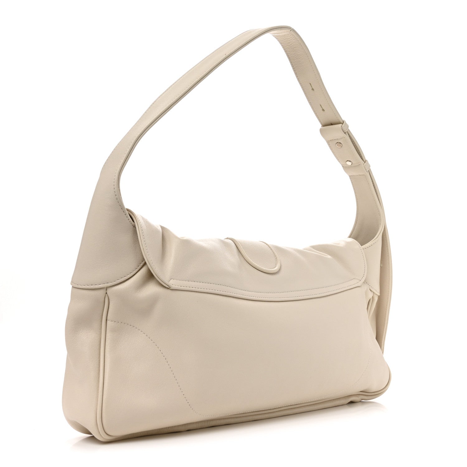Gucci Goatskin Small GG Monochrome Aphrodite Shoulder Bag Mystic White 2 of 9
