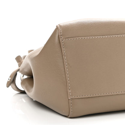 Fendi Nappa Mini Peekaboo Iconic Satchel Tortora 9 of 12