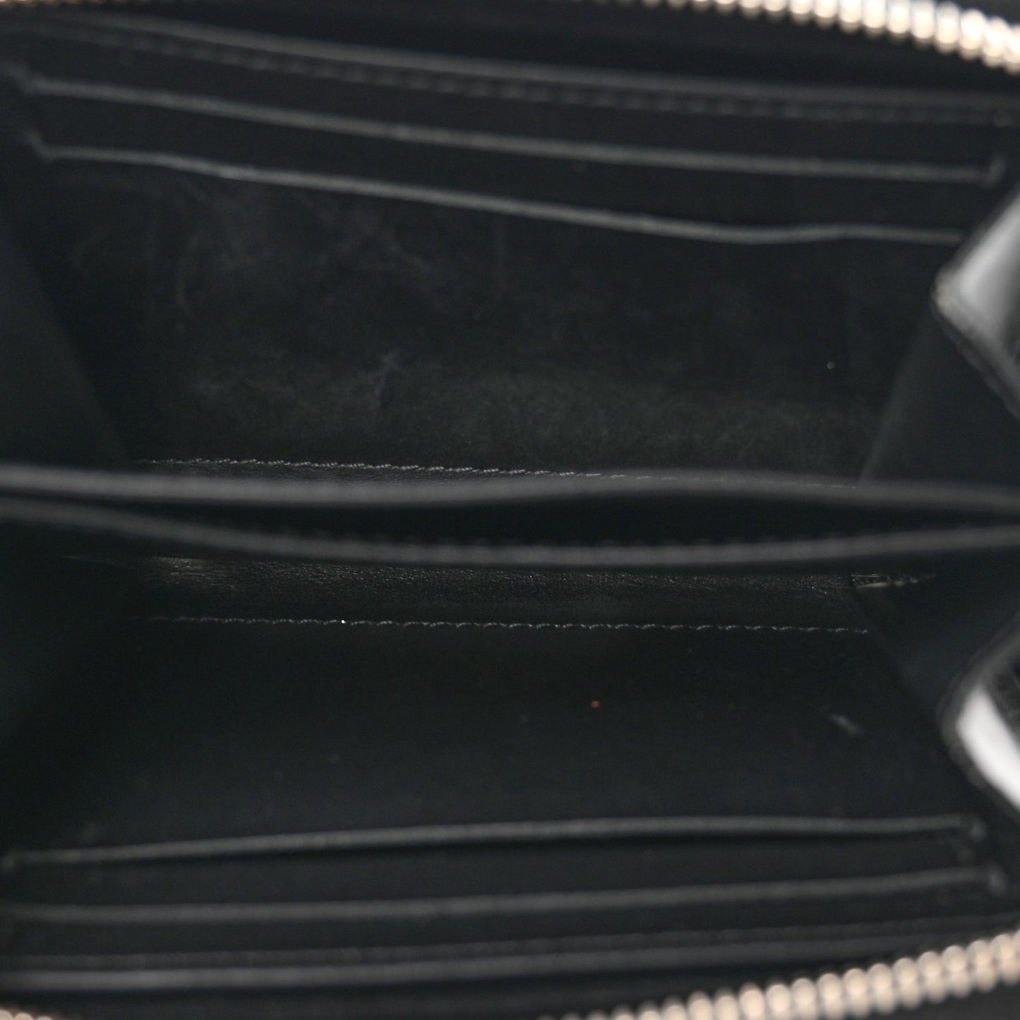 Patent Miroir Venice Zippy Coin Purse Black