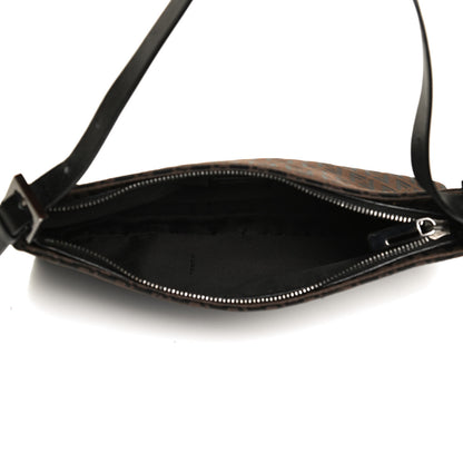 Fendi Zucchino Pochette Tobacco Moro 4 of 12