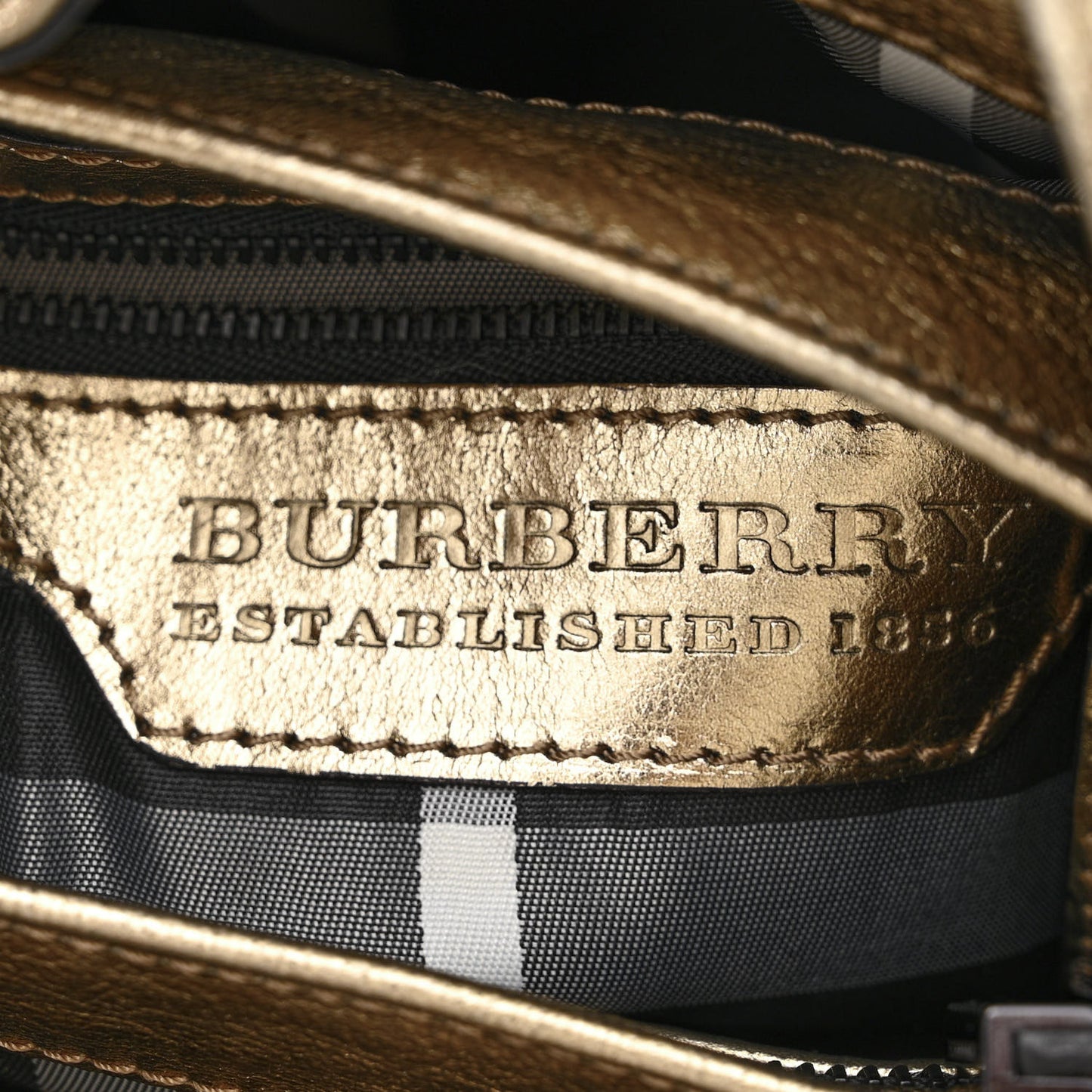 Metallic Calfskin Warrior Hobo Gold
