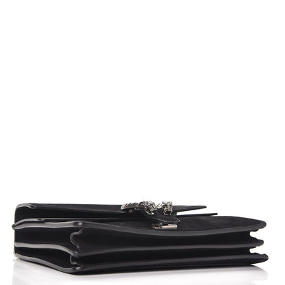 Gucci Suede Medium Dionysus Shoulder Bag Black 4 of 7