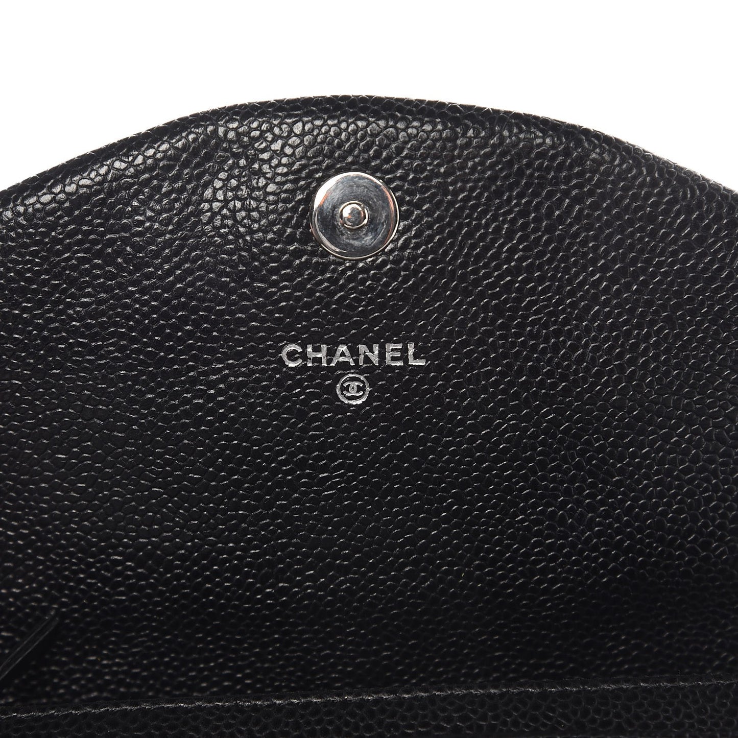Caviar Half Moon Wallet On Chain WOC Black