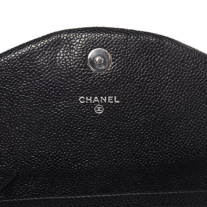 Chanel Caviar Half Moon Wallet On Chain WOC Black 8 of 8