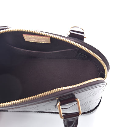 Louis Vuitton Vernis Alma BB Amarante 5 of 9