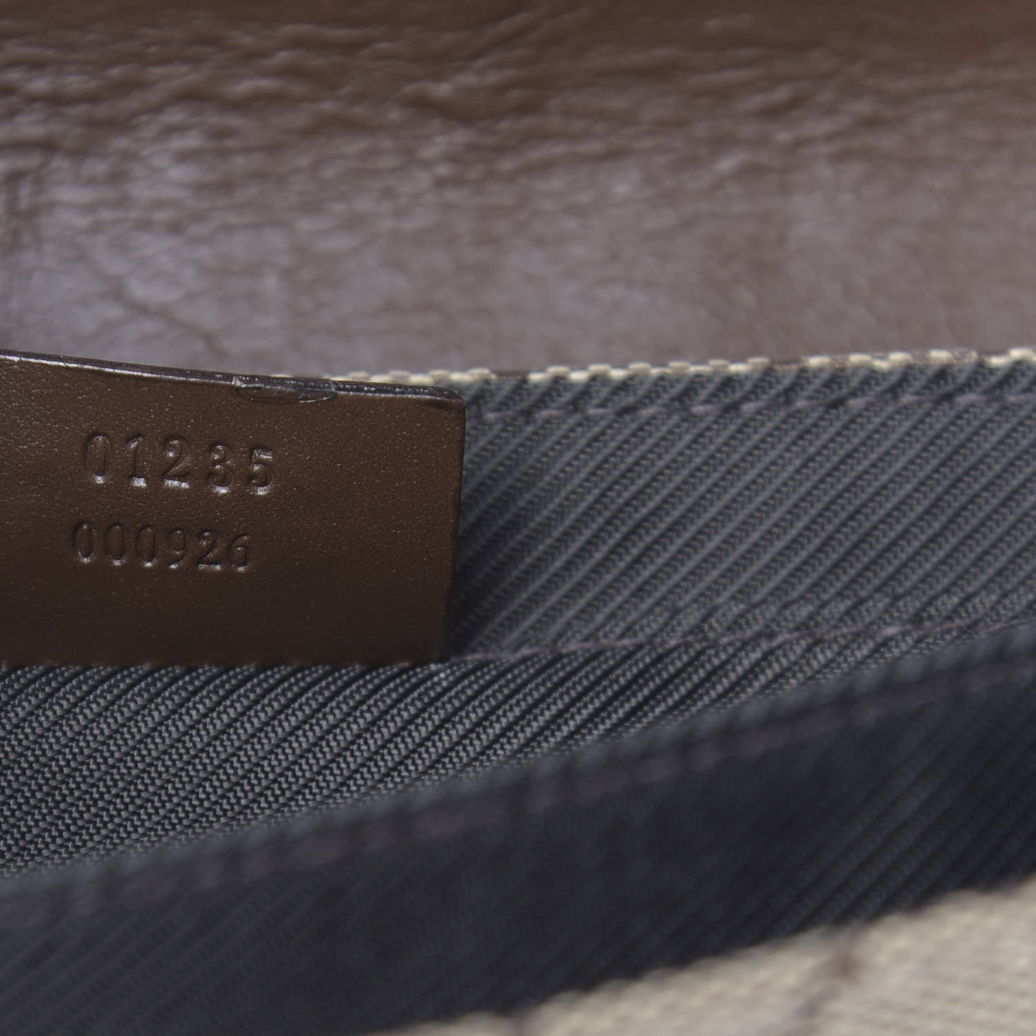 Gucci Monogram Flap Bag Brown 7 of 14